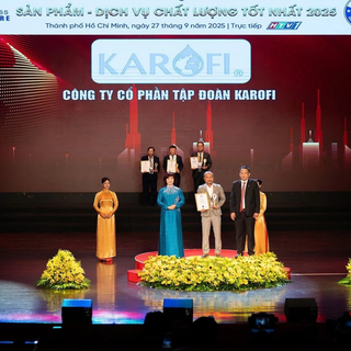 Karofi is honored to win the award "Best Quality Product - Service 2025"